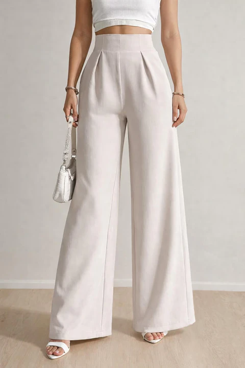 High Waisted Wide Leg Pant Sewing Pattern XS-XXXL , Women Pants, High Waist Wide Leg Pants Pants