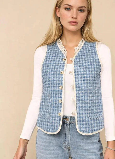 Quilted Vest Sewing Pattern for Women, Vest, Women Top, Quilted Vest, Women Jacket Pattern