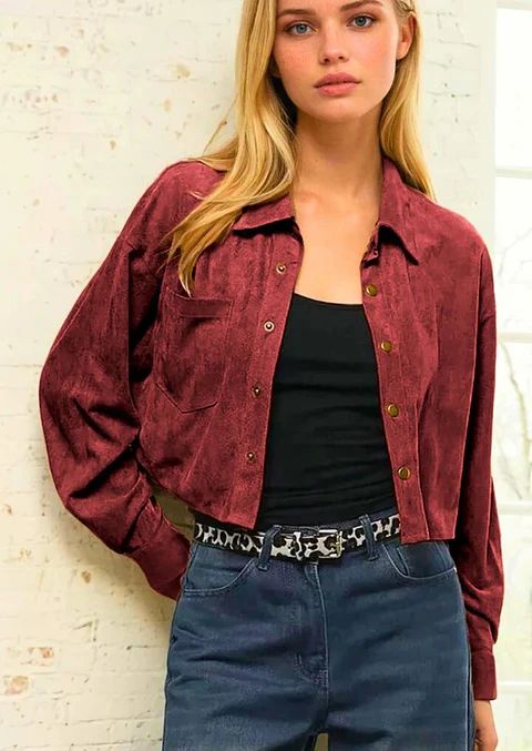 Shirt Jacket Sewing Pattern, Women Jacket , Top Sewing Pattern