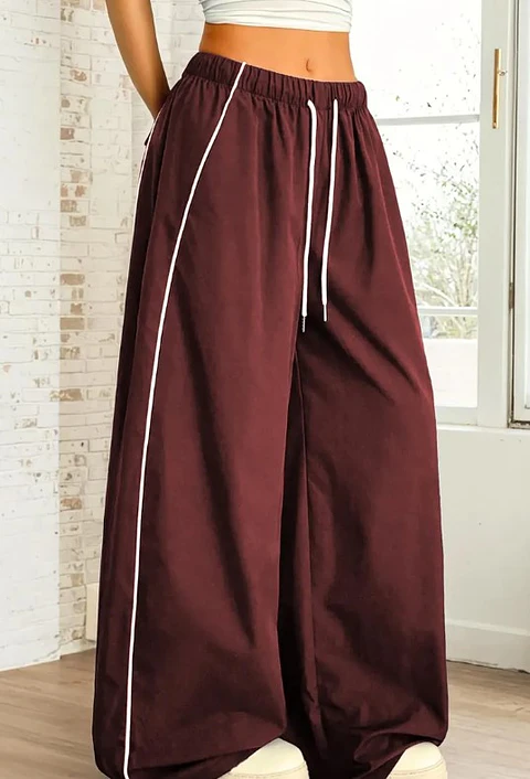 Wide Leg Joggers Sewing Pattern, Baggy Joggers, Wide Leg Pants, Sweatpants, Wide Leg Pants Pattern