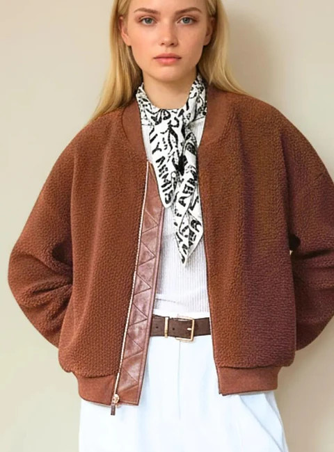 Jacket Sewing Pattern for Women, Jacket with Lining, Zip Up Jacket, Beginner Pattern, Jacket Coat