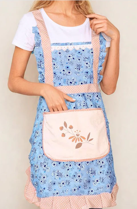 Women Apron Sewing  Pattern  XS-XXXL, Pinafore Dress, Kitchen Apron, Easy Beginner Apron Pattern