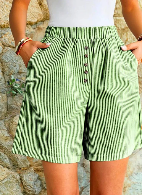 Women Bermuda Shorts Sewing Pattern, Elastic Waistband Shorts, Wide Leg Shorts Pattern