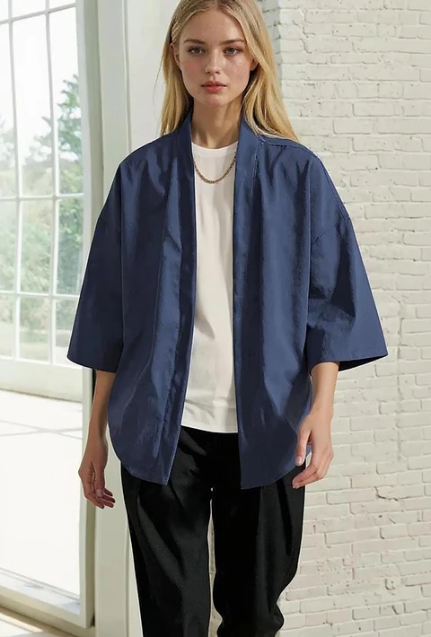 Women Kimono Sewing Pattern, Short Kimono, Robe, Women Shirt Pattern