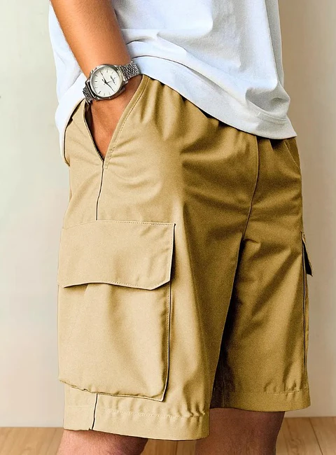Cargo Shorts Sewing Pattern for Men, Cargo Shorts Pattern