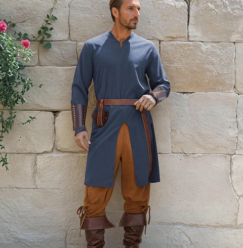 Medieval Tunic Sewing Pattern for Men, Costume, Men Tunic Cosplay Pattern