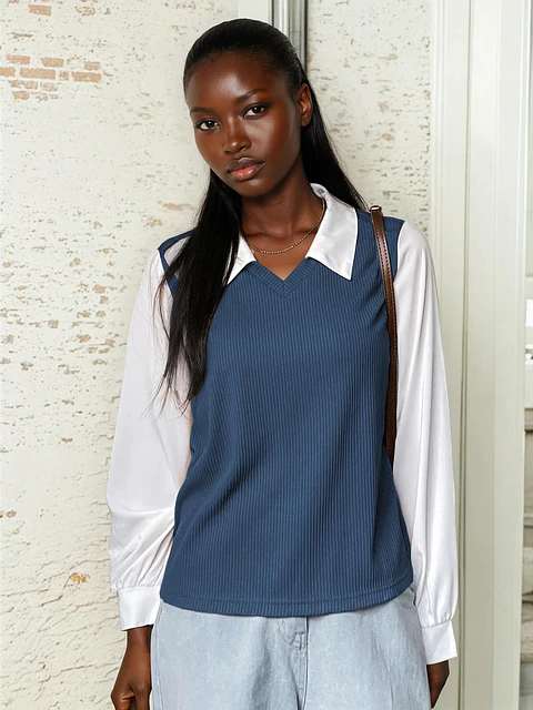 Women Vest Sewing Pattern, Waistcoat, Knitted Vest, Top Women Pattern