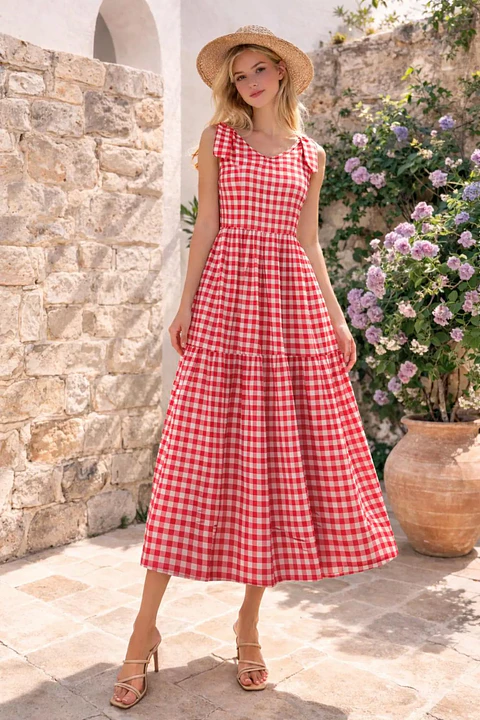 Esme Dress Sewing Pattern, Tiered Dress, Summer Dress Pattern