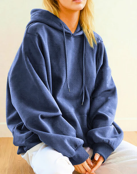 Sewing pattern for oversized hoodie, loungewear, sewing pattern for beginners
