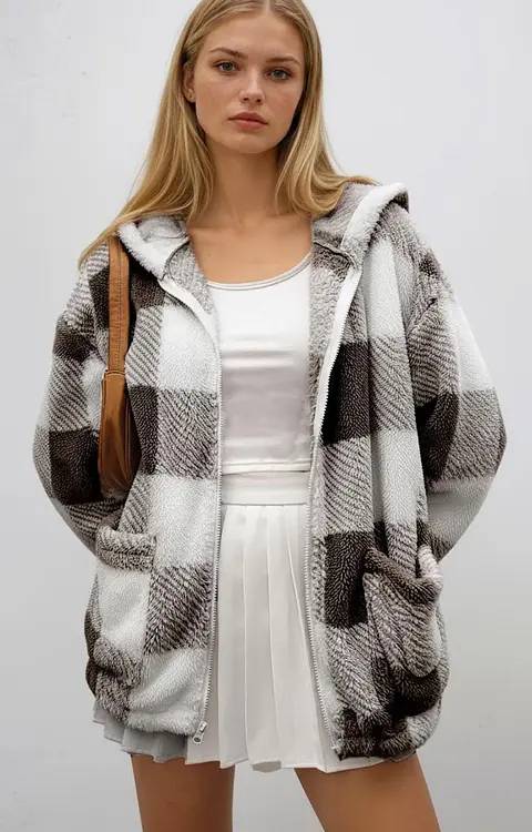 Jacket Sewing Pattern for Women, Coat, Jacket, Women Coat Jacket with Hoodie