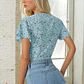 Wrap Top Sewing Pattern, Crop Top, Blouse, Tie Top Blouse Women Pattern - thumbnail 2