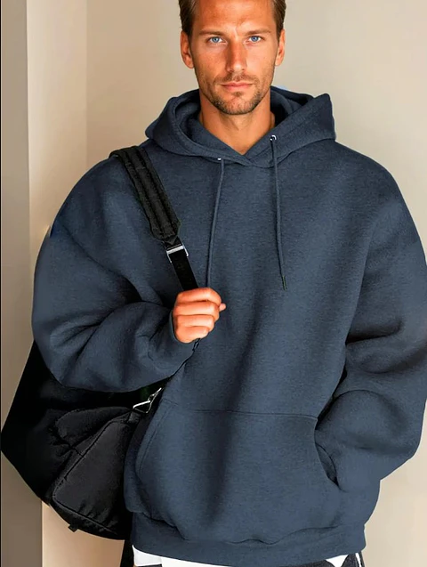 Hoodie Sewing Pattern for Men XS- XXXL, Sweatshirt
