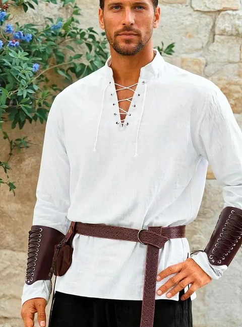 Medieval Shirt Sewing Pattern for Men, Mens Costume, Tunic Cosplay, Medieval Costume Pattern
