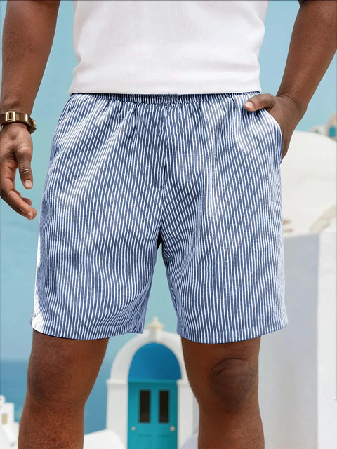 Men Shorts Pattern, Elastic Waistband Shorts, Linen Shorts Beginner Men Pattern