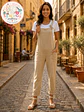 Meadow jumpsuit sewing pattern, loose-fitting dungarees, PDF pattern - thumbnail 1