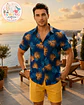 Tropical Hawaiian Shirt Sewing Pattern XS-XXXL, Men's Shirt Pattern  - thumbnail 2