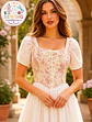 Sewing pattern for a cottagecore style corset top. Women's top pattern in PDF format - thumbnail 1