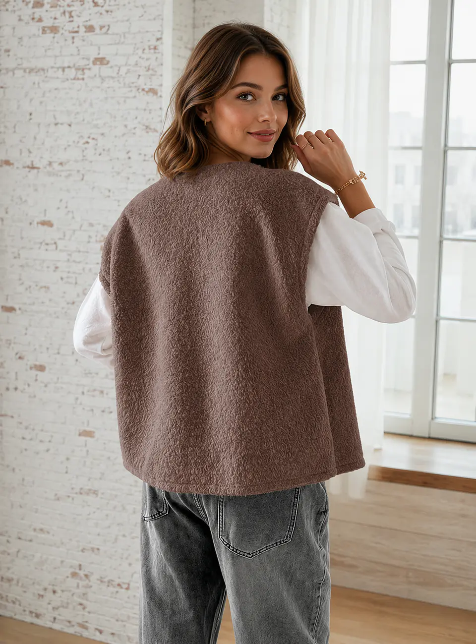 Teddy Vest Sewing Pattern for Women XS-XXXL 2