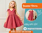 Girls Wrap Dress Sewing Pattern - thumbnail 1