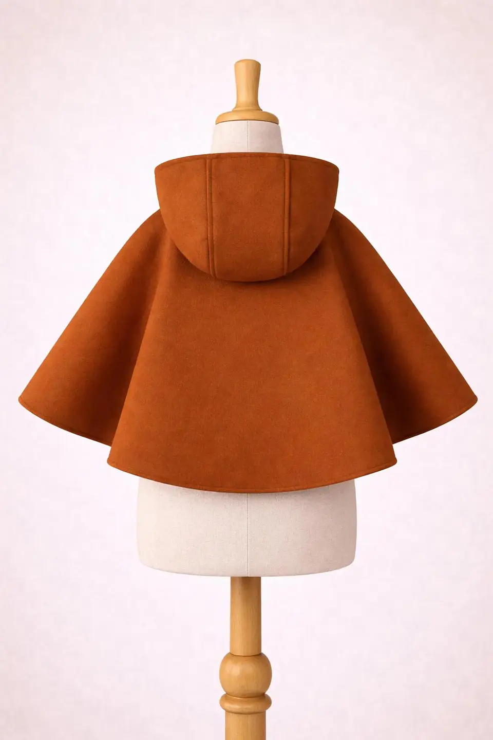 Kids Hooded Cape Sewing Pattern 2