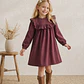 Girls Ruffle Yoke Dress Sewing Pattern - thumbnail 2