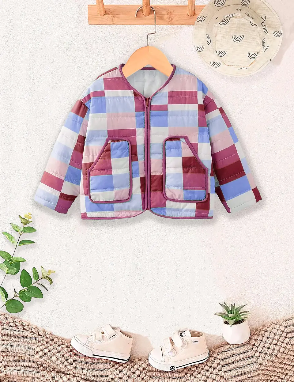 Children's Quilt Coat Sewing Pattern 2