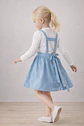 Girls Pinafore Dress Sewing Pattern, Pocket Jumper - thumbnail 2
