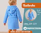 Kids Hooded Bathrobe Sewing Pattern - thumbnail 1