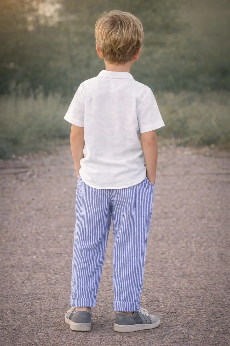 Kids Drawstring Pants Sewing Pattern 5