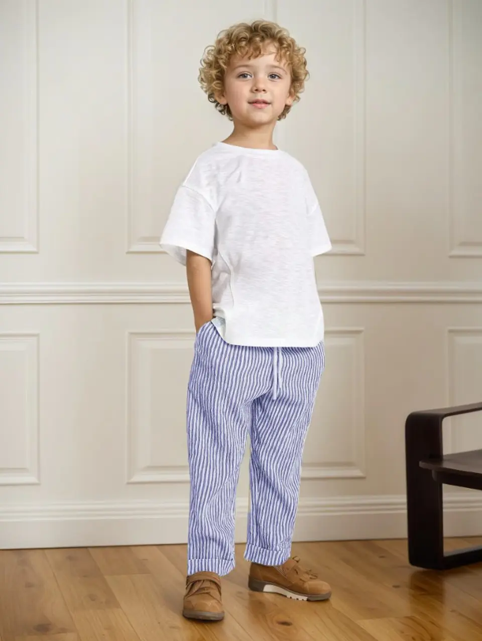 Easy Children's Everyday Pants Sewing Pattern 2