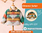 Kids Button-Up Jacket Sewing Pattern, Classic shirt collar design - thumbnail 1
