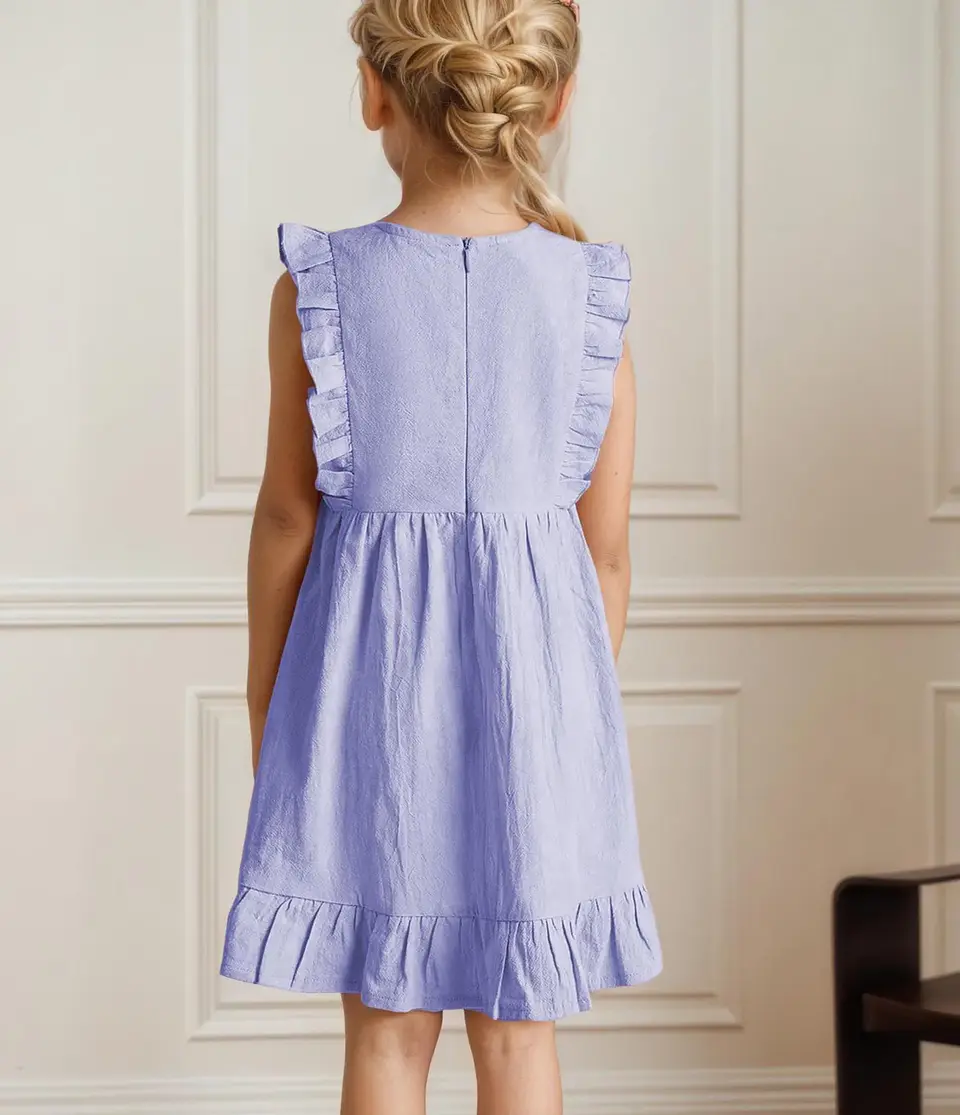Easy Children's Summer Dress Sewing Pattern 3