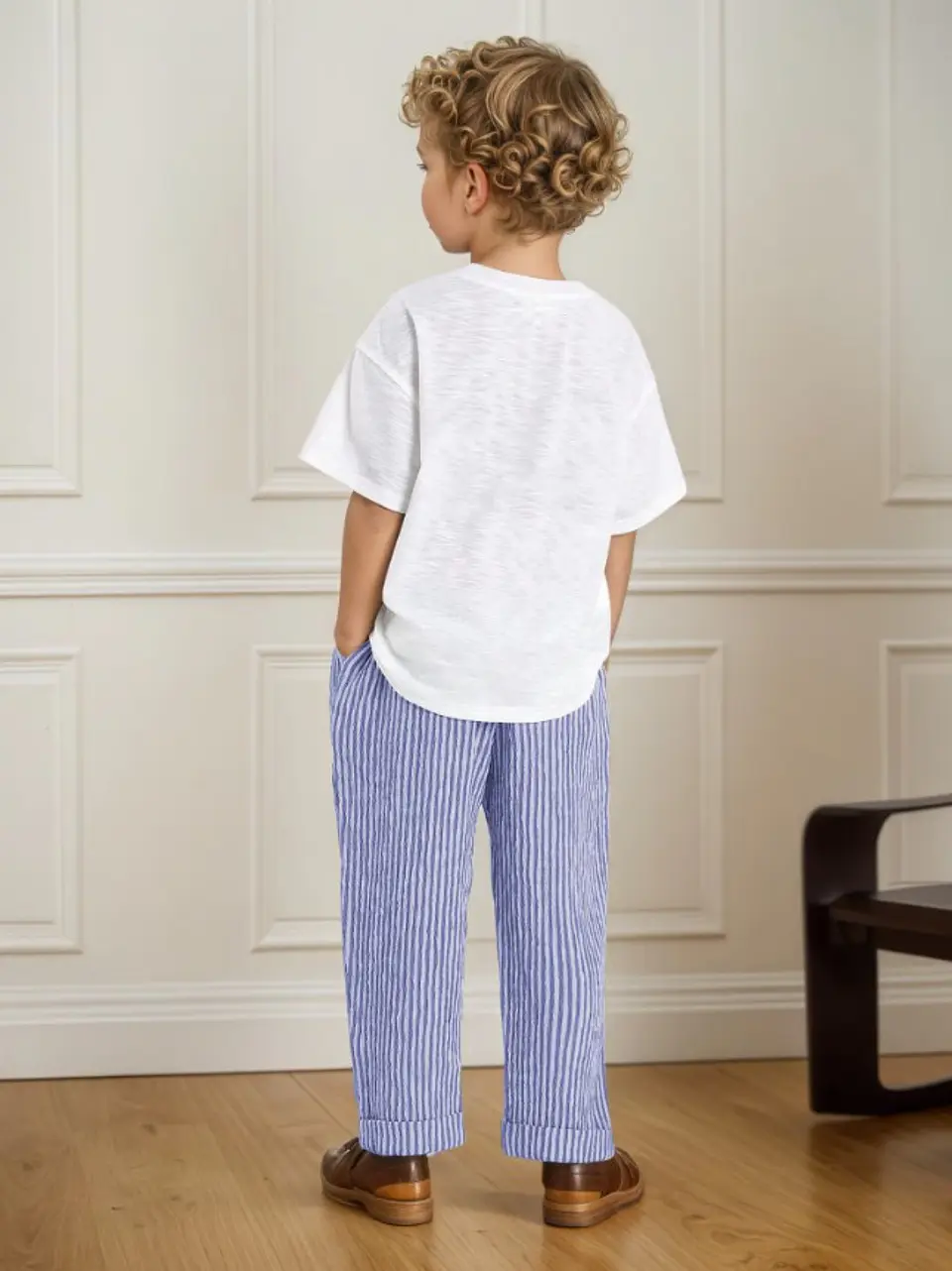 Easy Children's Everyday Pants Sewing Pattern 3