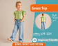 Girls Peter Pan Collar Blouse Sewing Pattern - thumbnail 1