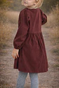 Girls Long Sleeve Dress Sewing Pattern - thumbnail 2