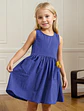 Girls Pocket Sleeveless A-Line Dress Sewing Pattern - thumbnail 2