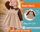 Girls Peter Pan Collar Dress Sewing Pattern - thumbnail 3