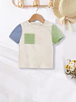 Kids Color Block T-Shirt Sewing Pattern - thumbnail 2