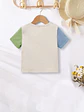 Kids Color Block T-Shirt Sewing Pattern - thumbnail 3