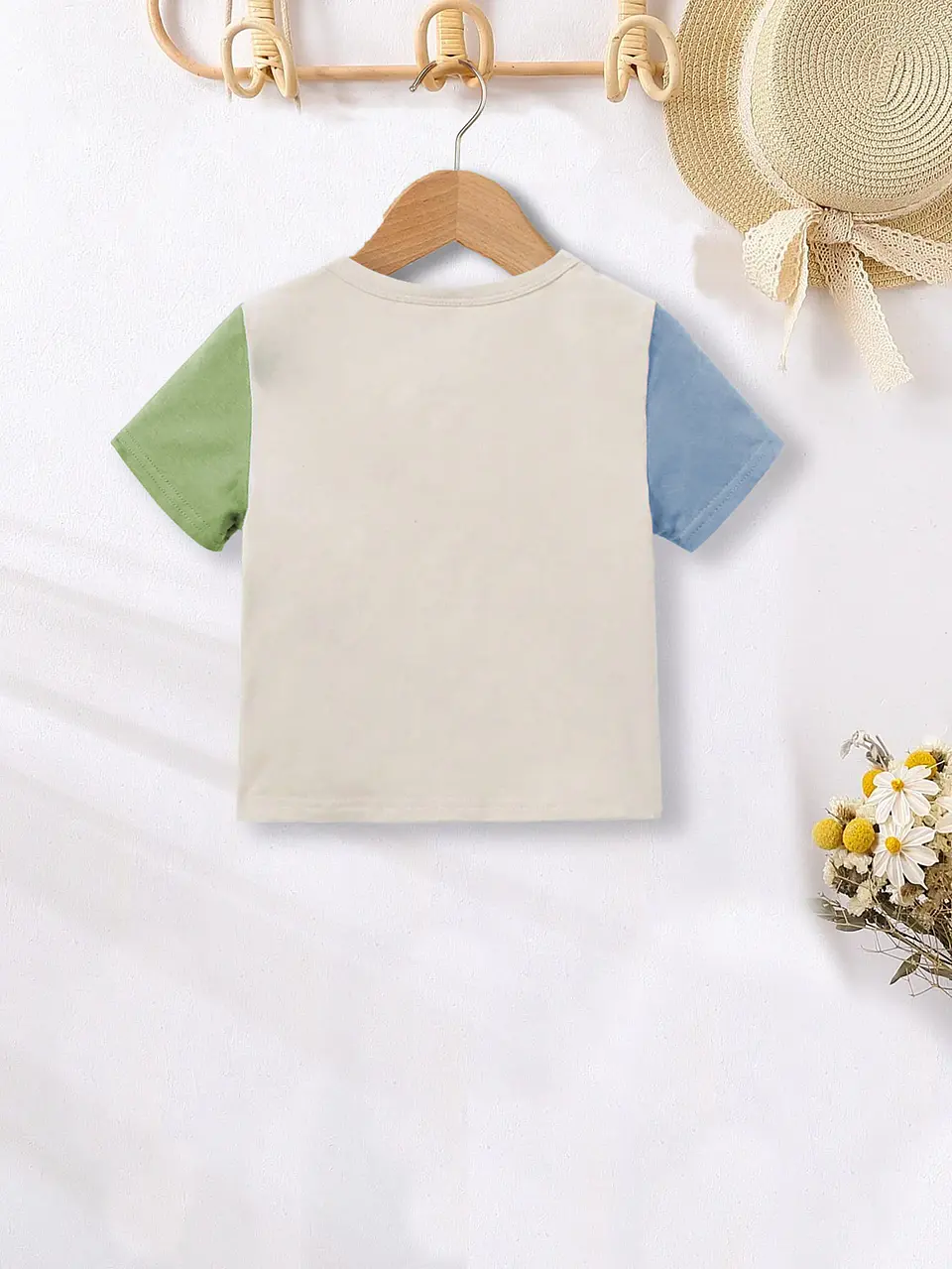 Kids Color Block T-Shirt Sewing Pattern 3