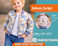 Kids Quilted Bomber Jacket Sewing Pattern - thumbnail 1