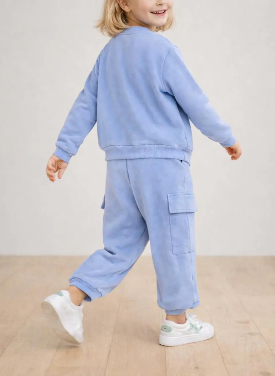 Kids Sweatshirt & Cargo Joggers Sewing Pattern 2