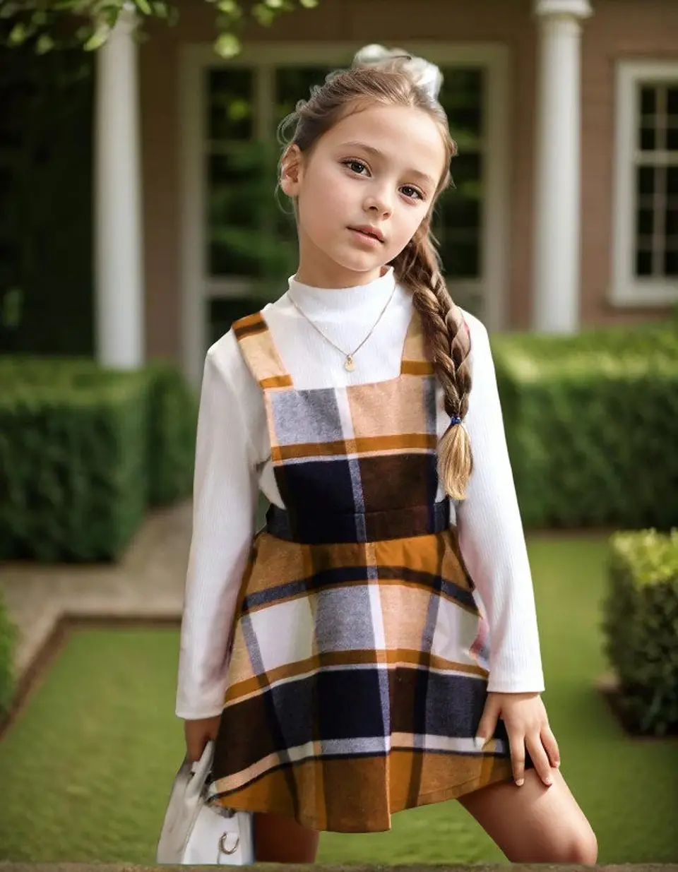 Girls Jumper, Pinafore Dress Sewing Pattern|  2