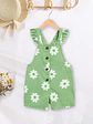 Girls Ruffle Strap Romper Sewing Pattern - thumbnail 2