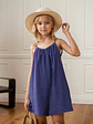 Girls Spaghetti Strap Romper Sewing Pattern - thumbnail 4