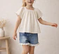 Girls Bow Back Blouse Sewing Pattern - thumbnail 3