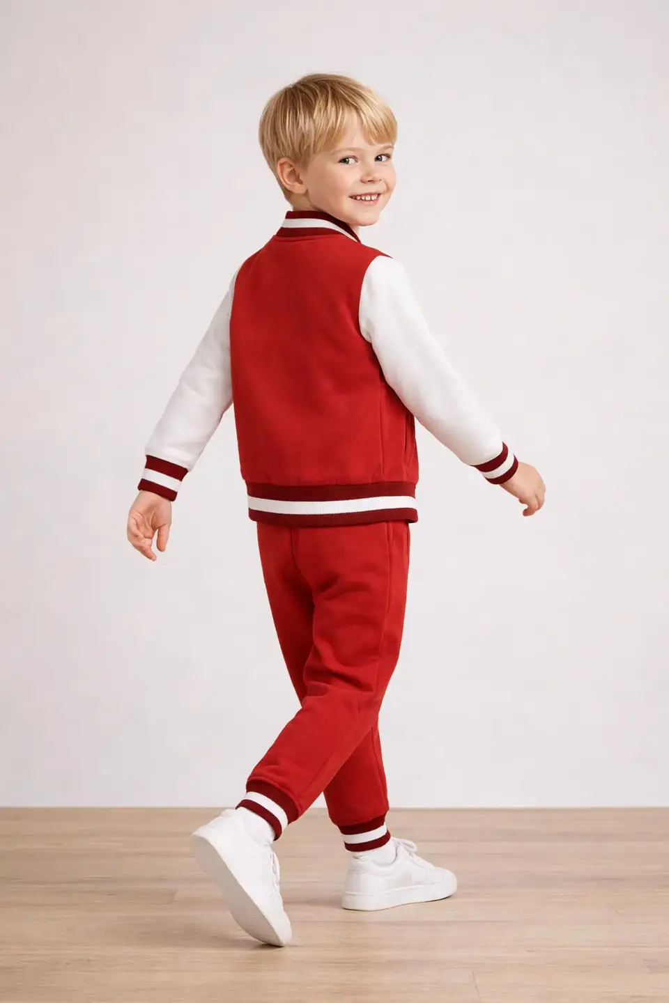 Kids Varsity Jacket & Jogger Pants Sewing Pattern 3
