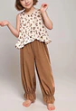 Girls Ruffle Top and Harem Pants Sewing Pattern - thumbnail 2