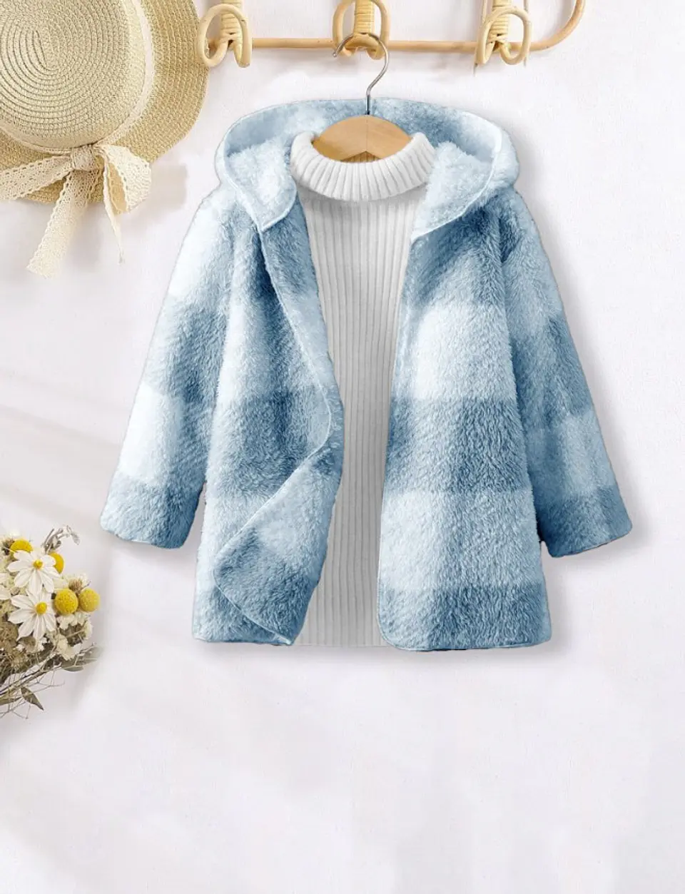 Kids Hooded Teddy Coat Sewing Pattern 2