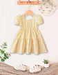 Square Neck Dress Girls Puff Sleeve Tiered Dress Sewing Pattern - thumbnail 3